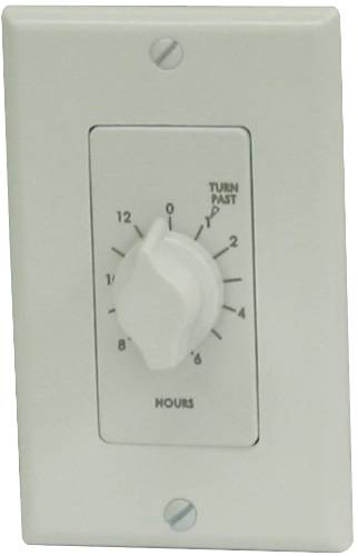 SPRING WOUND WALL SWITCH SINGLE POLE WITH TIMER