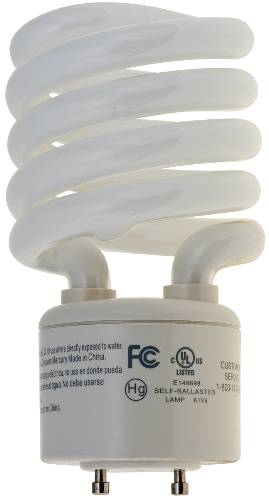 GU24 BASE 32 WATT SPIRAL LAMP ELECTRONIC COMPACT FLUORESCENT LAM