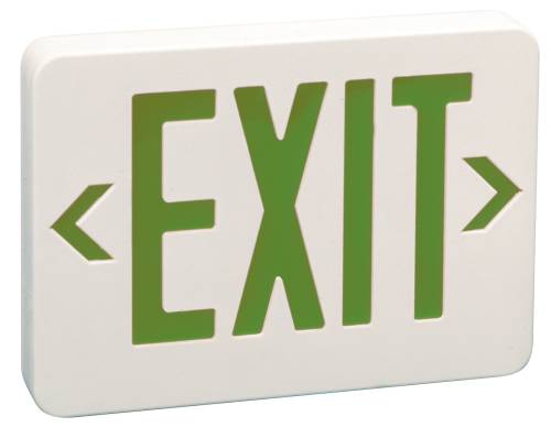 LED EXIT SIGN GREEN - Click Image to Close