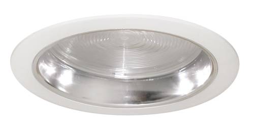 REFLECTOR WITH FREZNEL LENS 6 IN TRIM WHITE RING
