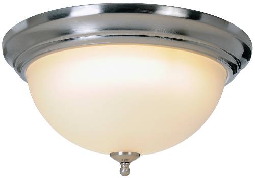SONOMA FLUSH MOUNT CEILING FIXTURE WITH ONE 30 WATT COMPACT TYP