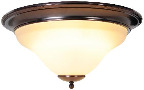 SANIBEL FLUSH MOUNT CEILING FIXTURE WITH ONE 55 WATT COMPACT TY - Click Image to Close