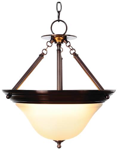 SONOMA PENDANT CEILING FIXTURE WITH ONE 55 WATT COMPACT TYPE FL - Click Image to Close
