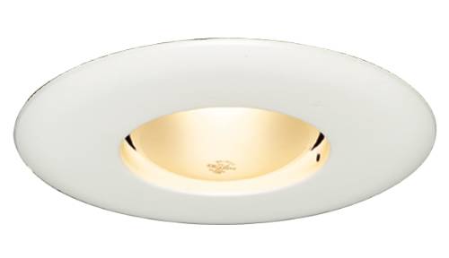RECESSED LIGHTING METAL OPEN TRIM 6 IN. WHITE - Click Image to Close