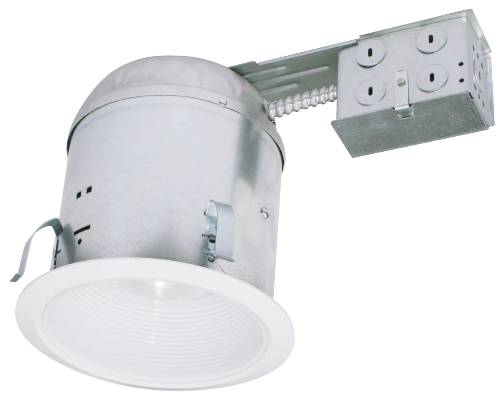 RECESSED LIGHTING UNIVERSAL REMODEL IC LINE VOLTAGE HOUSING 6 IN