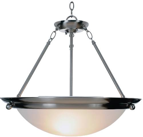 LUNAR BAY CHANDELIER PENDANT FIXTURE WITH THREE 13 WATT PL TYPE - Click Image to Close