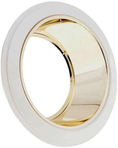 RECESSED LIGHTING ALZACK REFLECTOR TRIM 6 IN. BRASS - Click Image to Close