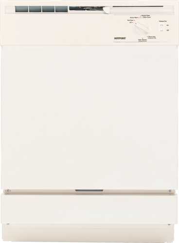 HOTPOINT ENERGY-STAR BUILT-IN DISHWASHER BISQUE - Click Image to Close