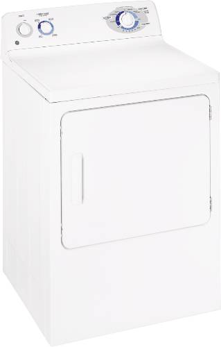 GE GAS DRYER 6.0 CU. FT. CAPACITY WHITE - Click Image to Close