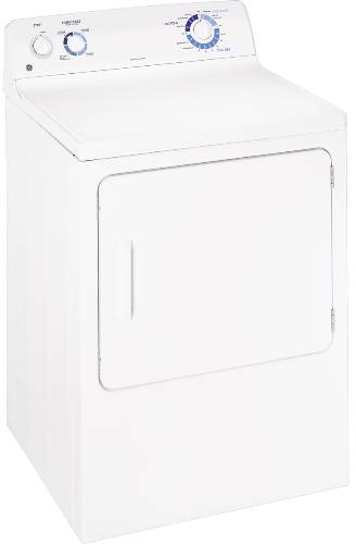 GE 6.0 FU. FT. CAPACITY ELECTRIC DRYER - Click Image to Close