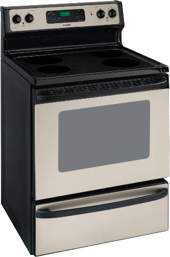 HOTPOINT 30 IN. FREE-STANDING ELECTRIC RANGE SILVER METALLIC - Click Image to Close