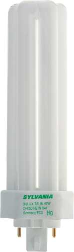 SATCO TRIPLE TUBE COMPACT FLUORESCENT LAMP WITH GX24Q-3 BASE, 42
