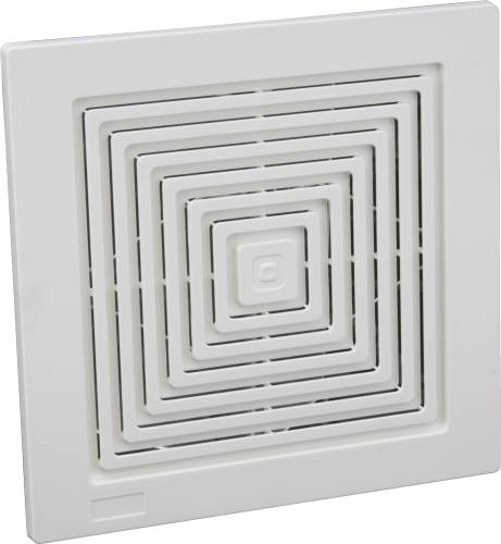 BROAN EXHAUST FAN GRILLE 9 IN X 9 1/4 IN WHITE - Click Image to Close