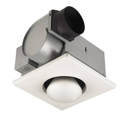 BROAN EXHAUST FAN AND HEATER SINGLE BULB HEATER 70 CFM - Click Image to Close