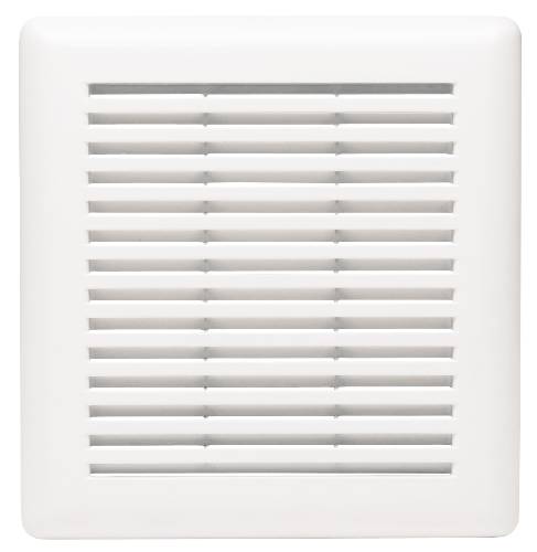 NUTONE EXHAUST FAN GRILLE 8-11/16 IN. X 9-1/2 IN. PLASTIC - Click Image to Close