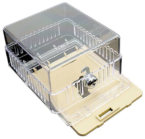 THERMOSTAT GUARD, CLEAR PLASTIC COVER