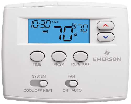 PROGRAMMABLE DIGITAL THERMOSTAT 1F80 0261 - Click Image to Close