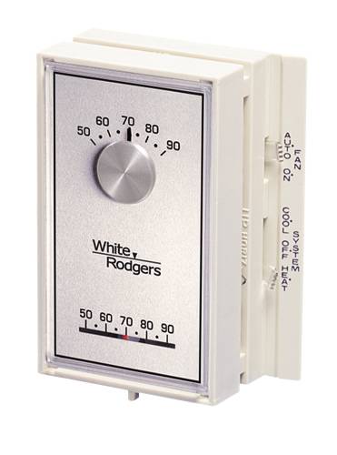 WHITE RODGERS MERCURY FREE MECHANICAL THERMOSTAT - Click Image to Close