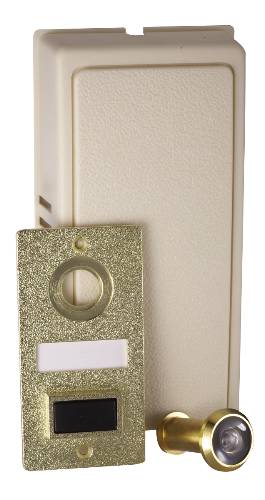 DOOR CHIME WITH VIEW 190 DEGREES - Click Image to Close