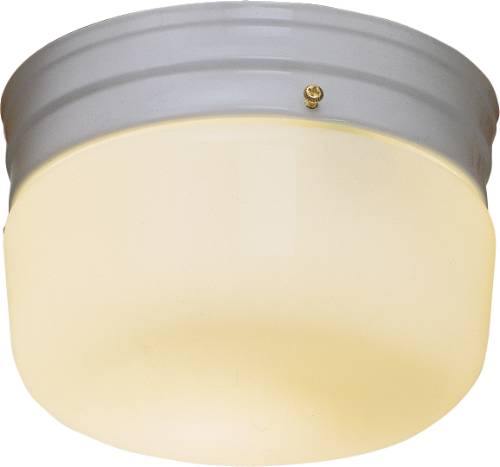 FLUSH MOUNT CEILING LIGHT 6 IN. WHITE - Click Image to Close