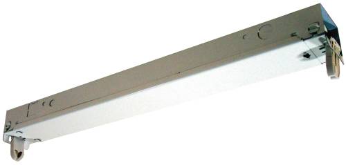 SINGLE FLUORESCENT STRIP LIGHT 48 IN. - Click Image to Close