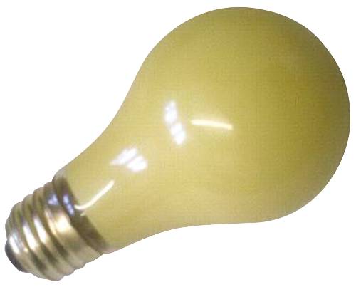 YELLOW BUG LAMP 60 WATT 13 VOLT - Click Image to Close