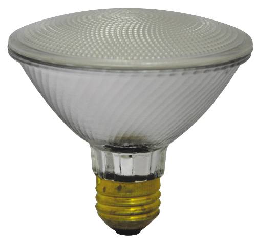 60 WATT TUNGSTEN HALOGEN PAR30 SILVER REFLECTOR LAMP