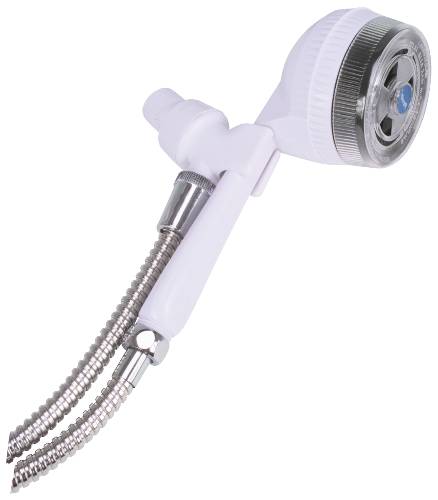 PREMIER HAND HELD SHOWER HEAD WHITE - Click Image to Close