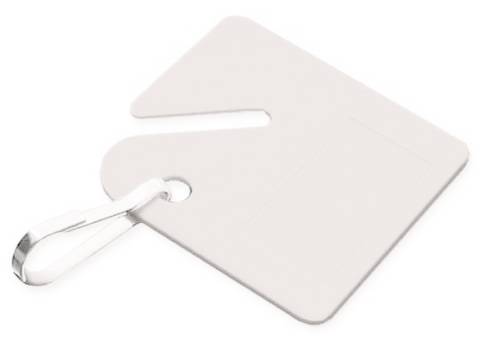 LUCKY LINE KEY CABINET TAG WHITE