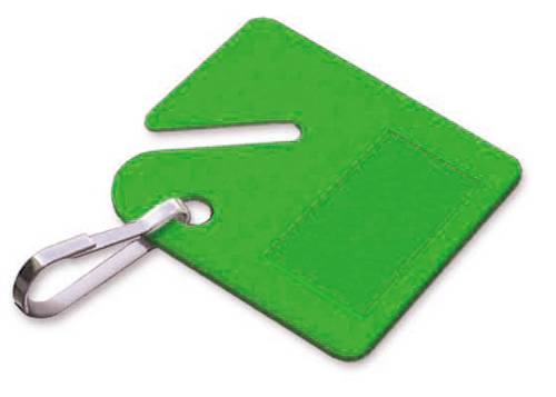 LUCKY LINE KEY CABINET TAG GREEN