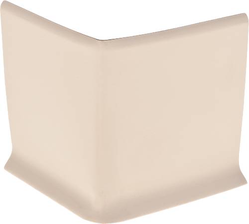 WALL BASE OUTSIDE CORNERS 4 IN. ALMOND - Click Image to Close