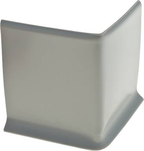 WALL BASE OUTSIDE CORNERS 4 IN. GRAY - Click Image to Close