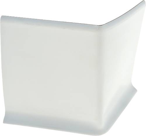 WALL BASE OUTSIDE CORNERS 4 IN. WHITE - Click Image to Close