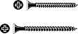 DRYWALL SCREWS #6 X 1-1/4 IN. PHOSPHATE COATED - Click Image to Close