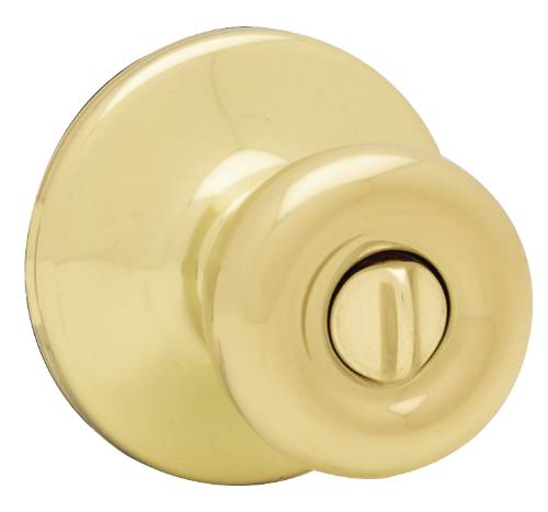KWIKSET PRIVACY SET 300T US3 POLISHED BRASS - Click Image to Close