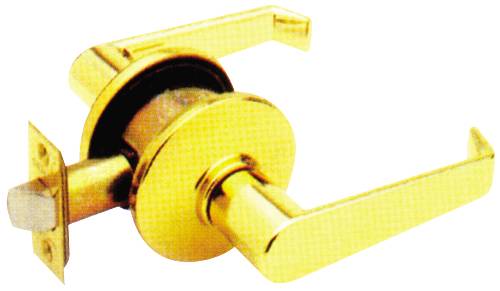 SCHLAGE S10D PASSAGE LEVERSET POLISHED BRASS FINISH - Click Image to Close