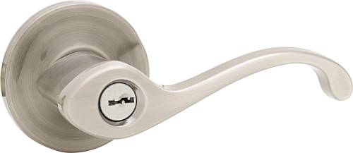 KWIKSET 740CHL ENTRY LEVER SATIN - Click Image to Close