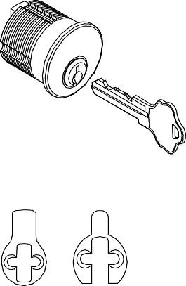 MORTISE CYLINDER - Click Image to Close