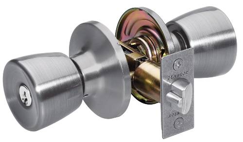 MASTER LOCK ENTRY LOCK POLISHED BRASS - Click Image to Close