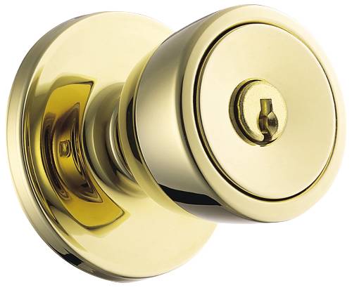 WEISER NEW STYLE ELEMENTS BEVERLY ENTRY AND DEADBOLT SET POLISHE