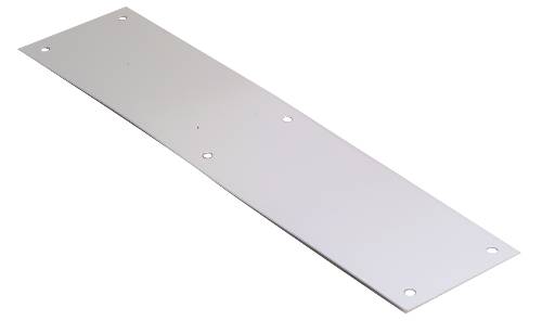 PUSH PLATE ALUMINUM 3 1/2 IN X 15 IN - Click Image to Close