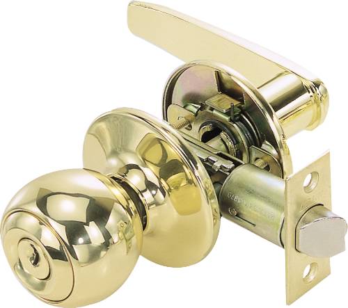 LEGEND DECORATIVE ENTRY LEVERSET POLISHED BRASS - Click Image to Close