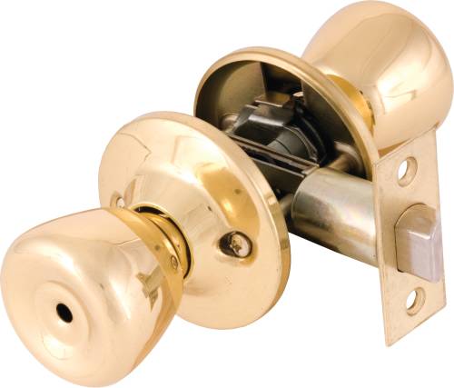 PRIVACY LOCKSET WITH ADJUSTABLE 2-3/8 IN. AND 2-3/4 IN. BACKSET,