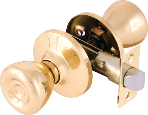TULIP KNOB PASSAGE LOCKSET WITH ADJUSTABLE 3-3/8 IN. AND 2-3/4 I - Click Image to Close