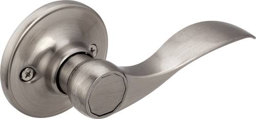 LEGEND WAVE DUMMY LEVER SATIN NICKEL - Click Image to Close
