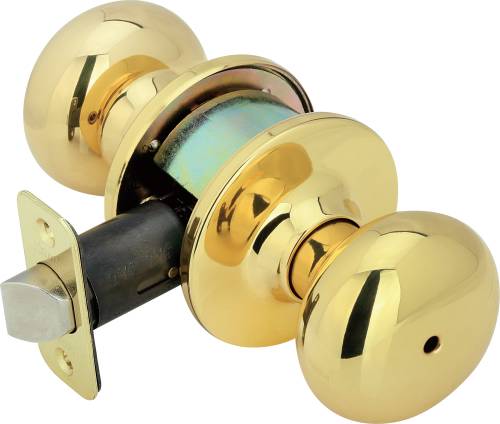 LEGEND GRADE 2 PRIVACY LOCK POLISHED BRASS - Click Image to Close