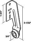CABINET DRAWER ROLLER 3/4 IN. - Click Image to Close