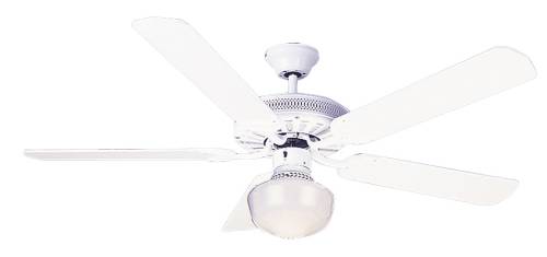 BALA CEILING FAN WITH SCHOOLHOUSE LIGHT, ONE 60 WATT INCANDESCE - Click Image to Close
