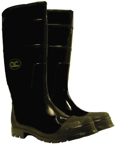 RUBBER WORK BOOTS SIZE 10 - Click Image to Close