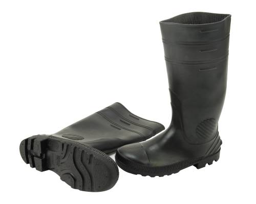 RUBBER WORK BOOTS SIZE 9PR - Click Image to Close